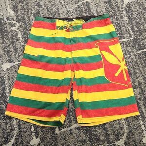 Wailoa Hawaiian Board Shorts 16